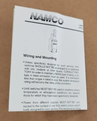NEW NAMCO EA700-60001