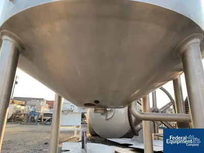 USED Walker 150 Gal Walker Jacketed Tank, S/S