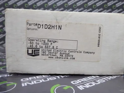 United Electric D1D2H1N One Series Temperature Switch -50 to 1000°F New NIB