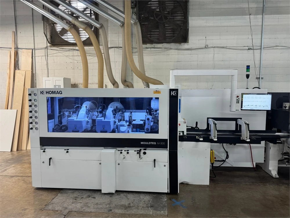 Used 2021 HOMAG "MOULDTEQ M-300" Woodworking Moulders Texas US | MachineryMax #1488395