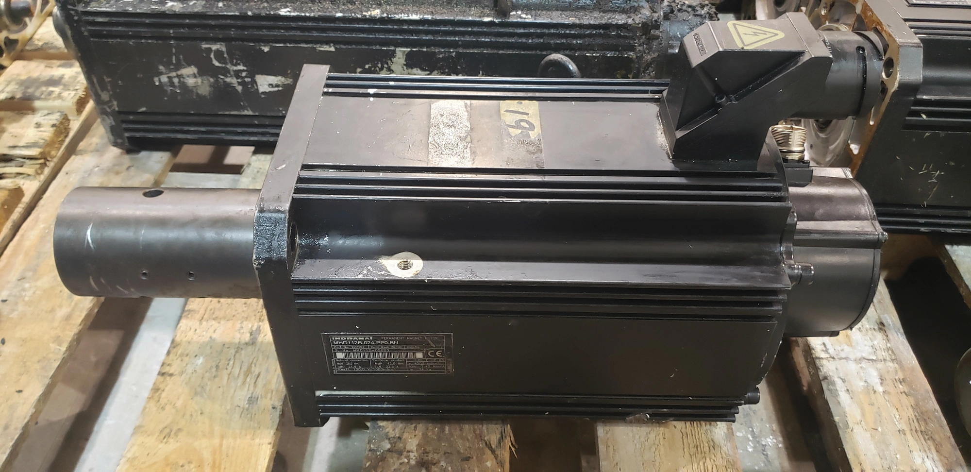 Rexroth Indramat Servo Motor MHD112B-024-PP0-BN