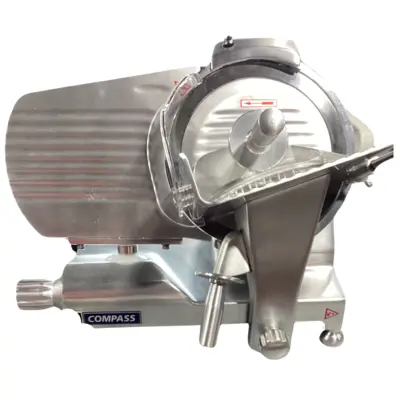 Compass 10" Electric Meat Slicer with 1/5 HP Motor