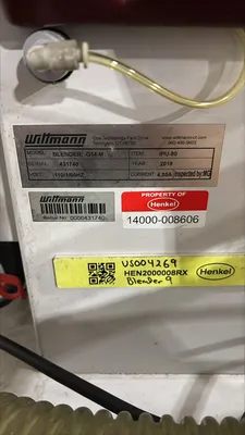 2018 WITTMANN G14-M BLENDER PLASTICS AUXILIARY EQUIPMENT | Machinery Network (2)