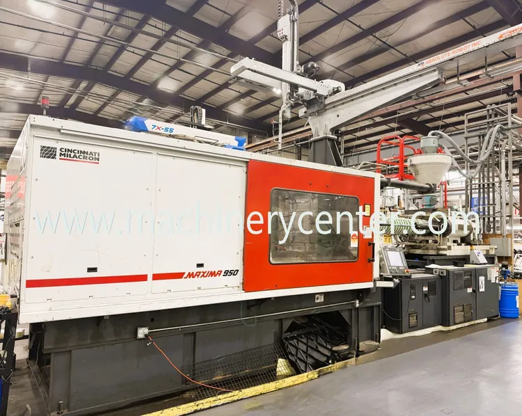 Used 2012 MILACRON MM950 Injection Molding Machines Tennessee US | Machinery Center #1403864
