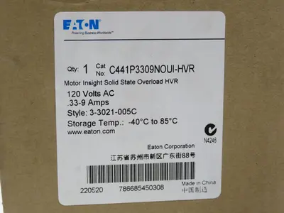 New | in-Stock EATON C441P3309NOUI-HVR Relays & Switches Texas US | Aucto #1308456