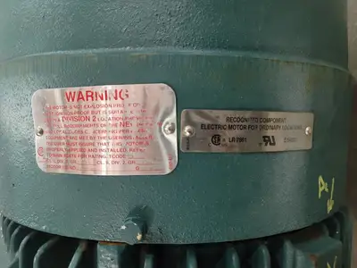30 hp, 460 volts, 3540 rpm, 286LPH Electric Motor