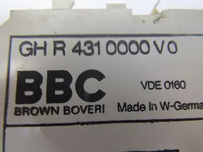 BBC Brown Boveri GHR4310000V0 Sigma-Tronic B Delay unit 0-1 Retarder