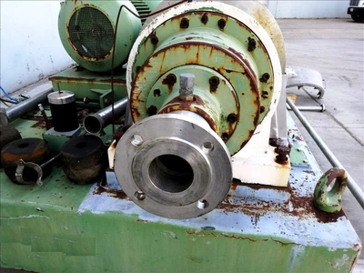 Flottweg Z5L decanter centrifuge, 316SS.