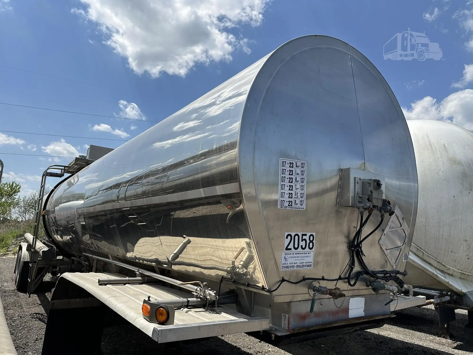 Used 1994 BRENNER _UNKNOWN_ Tanker Trailers Indiana US | Lakeshore Equipment Sales #1546612