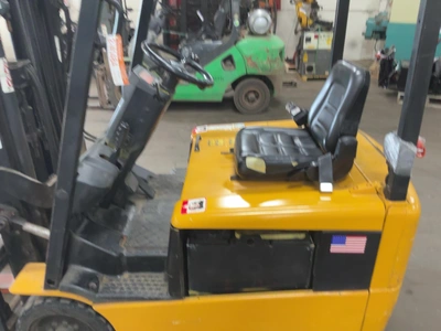 Used CATERPILLAR EP16KT 3-Wheel Sit down Electric Counterbalance Forklifts Michigan US | Miedema Asset Management Group #1760317