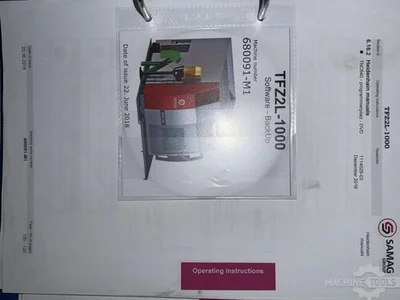 Used SAMAG TFZ 2L-1000 Deep Hole Drills NL | Mach 4 Metal #1493464