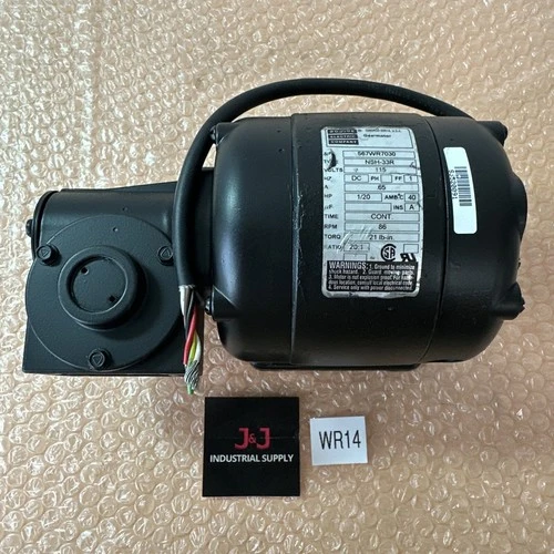 NEW BODINE ELECTRIC NSH-33R 20:1