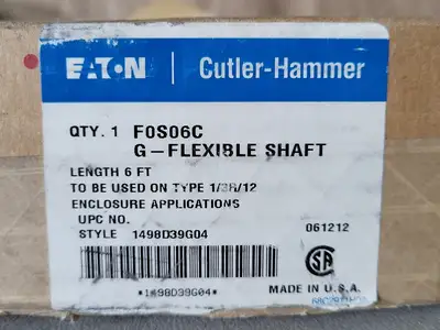 New | in-Stock EATON CUTLER-HAMMER F0S06C Circuit Breakers British Columbia CA | Lenmark #248962