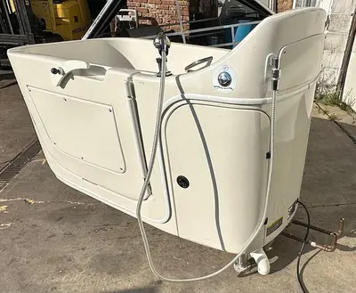Invacare 65" Free Standing Side Entry / Handicap Accessible Whirlpool Tub (6355)
