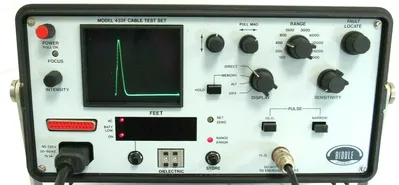 USED MEGGER BIDDLE 433F DIGITAL RADAR CABLE TEST SET