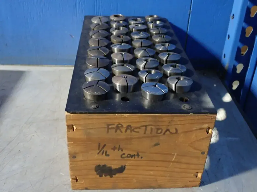 Hardinge  55/64, 3/32, 29/64 Collet Set