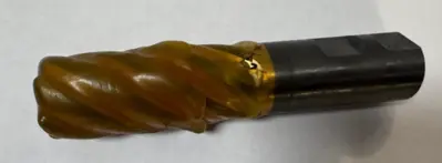 BENTZ Tool 1" Solid Carbide End Mill 6 Flutes Resharpen 5" OAL CNC Haas