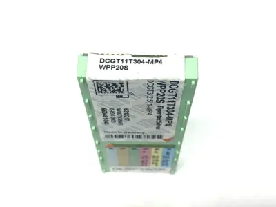 USED WALTER DCGT11T304-MP4 TIGER-TEC SILVER TURNING INSERTS