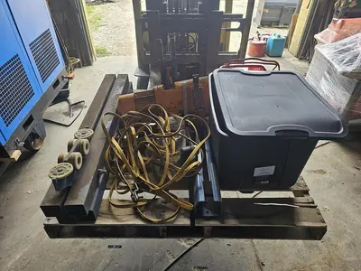 USED 2015 GORBEL 4000 LB FREESTANDING CRANE