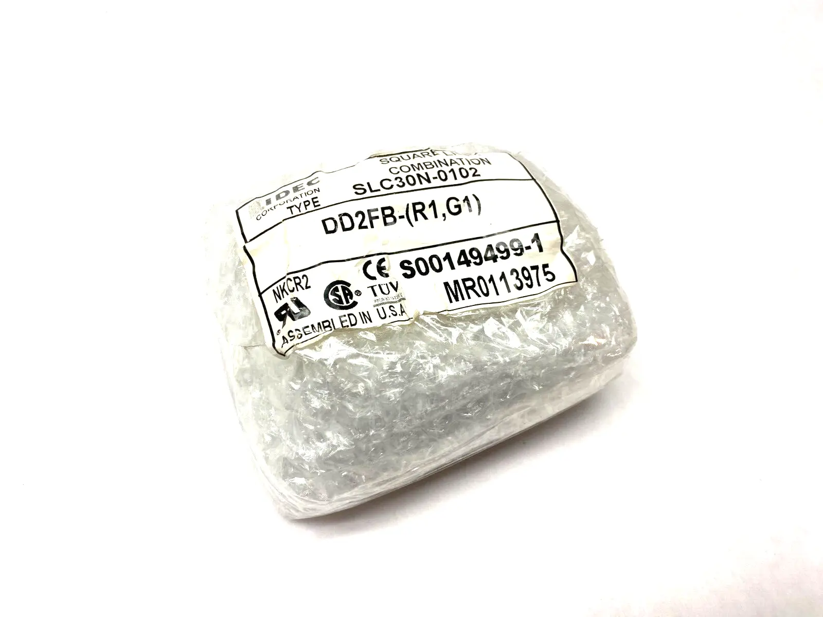 NEW IDEC SQUARE LIGHT COMBINATION 2-COLOR 1-ROW