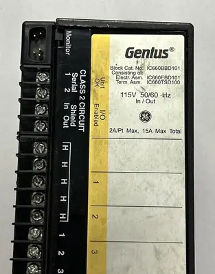 USED GE FANUC IC660BBD101