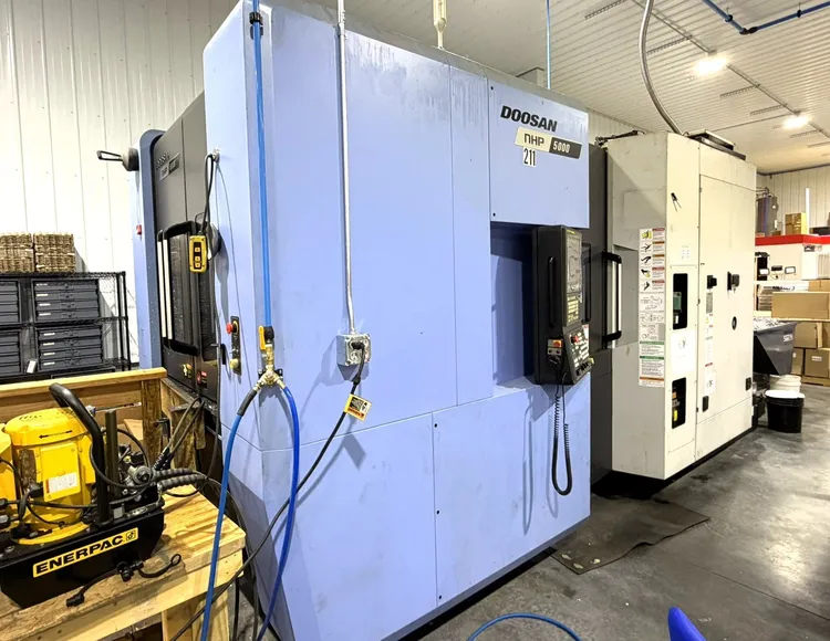 Used 2018 DOOSAN NHP-5000 Horizontal Machining Centers Illinois US | CNC EXCHANGE #1321555