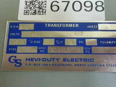 USED HEVI DUTY ELECTRIC HS1