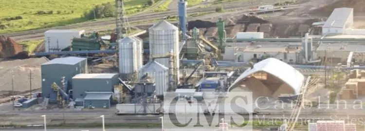 Used COMPLETE OPERATION PELLET MILL - 75,000 TONS PER YEAR Sawmill Pellet Equipment CA | CAROLINA MACHINERY SALES #1165195