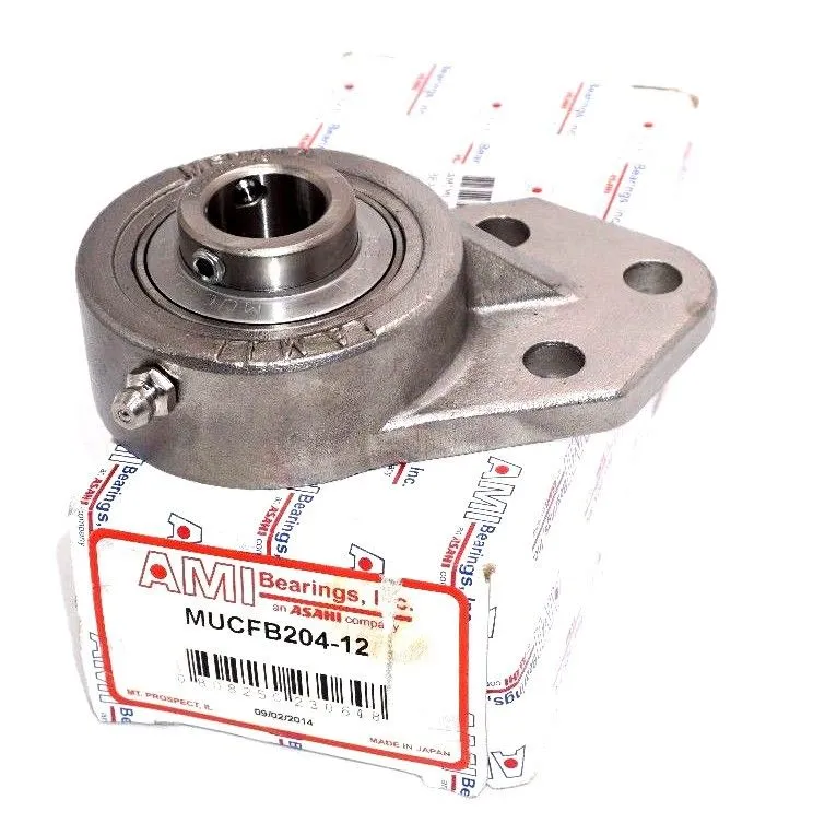 NEW AMI BEARINGS MUCFB204-12 BALL BEARING MUCFB20412