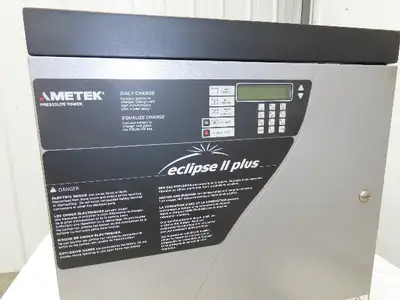 Ametek 1200EC3F Eclipse II Plus Forklift Battery Charger 12/24/36V 1200Ah 480V