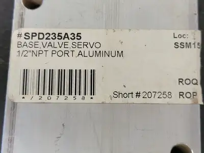 USED PARKER FILTRATION SPD23SA35