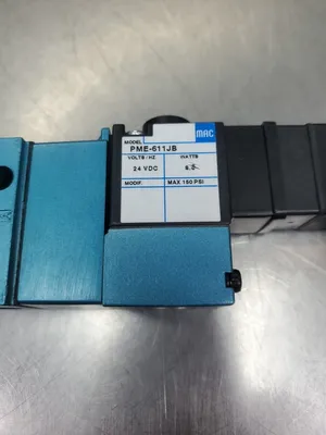 MAC 811C-PM-611JB-152 Solenoid Valve w/PME-611JB 24VDC Module. 6A-12