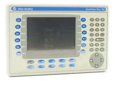 Allen Bradley 2711P-B7C4D8 PanelView Plus 700 Graphic Terminal Touch Screen 24V