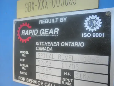 USED RAPIDGEAR 1B-280E