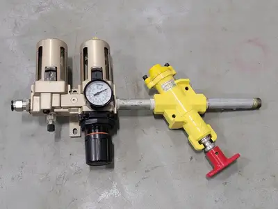 Pneumatic Filter w/ Valve 4ZL04 & Pressure Regulator