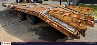 Used 1994 TRAIL KING TK20LP Flatbed Trailers New Jersey US | Proxy Equipment #1382735