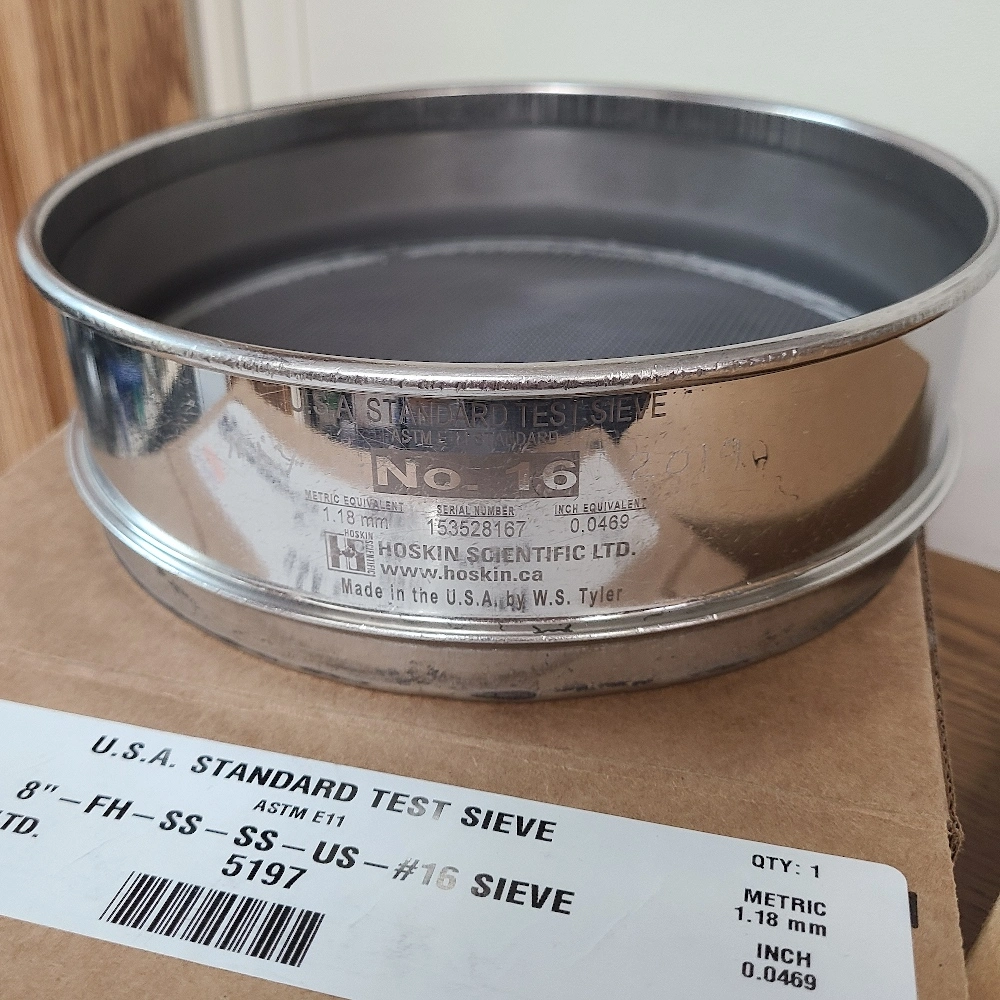 8in Dia. Test Sieve Package