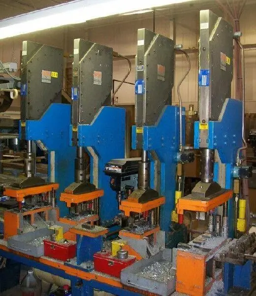Used BTM P-4-HX10-TE21.5 Air Presses | D & D Industries #438112
