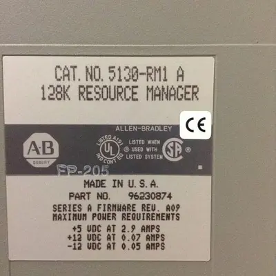 USED ALLEN BRADLEY 5130-RM1 SER A
