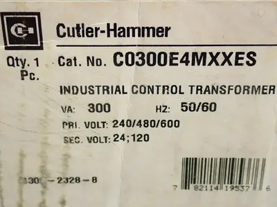 New | in-Stock CUTLERHAMMER C0300E4MXXES Transformers | HGR 24 #736795