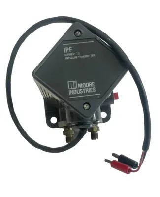 NEW MOORE IND. IPF/4-20MA/3-15PSIG/20PSI/WPP TRANSMITTER IPF420MA315PSIG20PSIWPP
