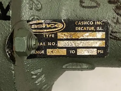 Used CASHCO TYPE D Pump & Valve Parts Ohio US | Surplus Asset Holdings #1246347