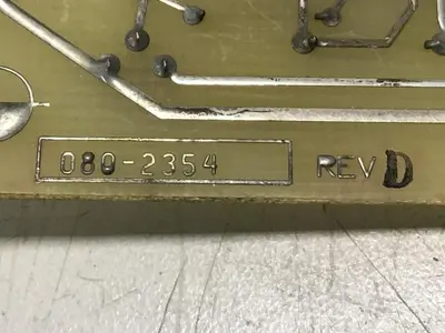 USED SCI 080-2354 REV D