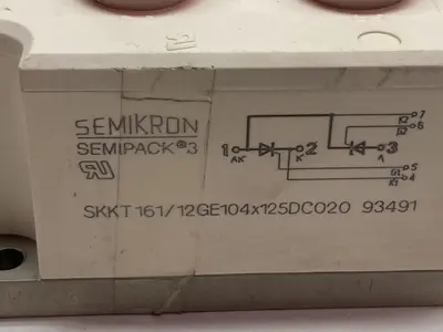 USED SEMIKRON SKKT161/12GE104X125DC020