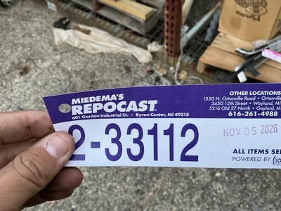Used _UNKNOWN_ _UNKNOWN_ Misc Woodworking Parts Michigan US | Miedema Asset Management Group #1760852