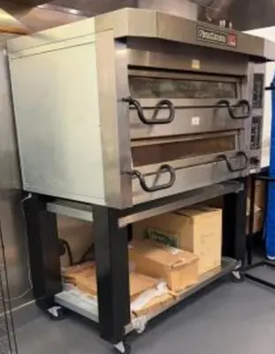 PizzaMaster PM-722ED Electic Stone Pizza Oven - 2 available
