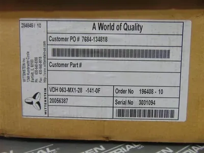 Wittenstein alpha VDH 063-MX1-28-141-0F V-Drive Gearbox 28:1 Ratio New NIB