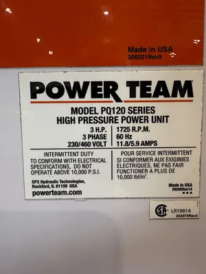 POWER TEAM 150 Ton Presses | GMT (16)