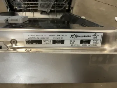 Used AVANTI DWF18V3S Dishwashers Michigan US | Miedema Asset Management Group #1340919