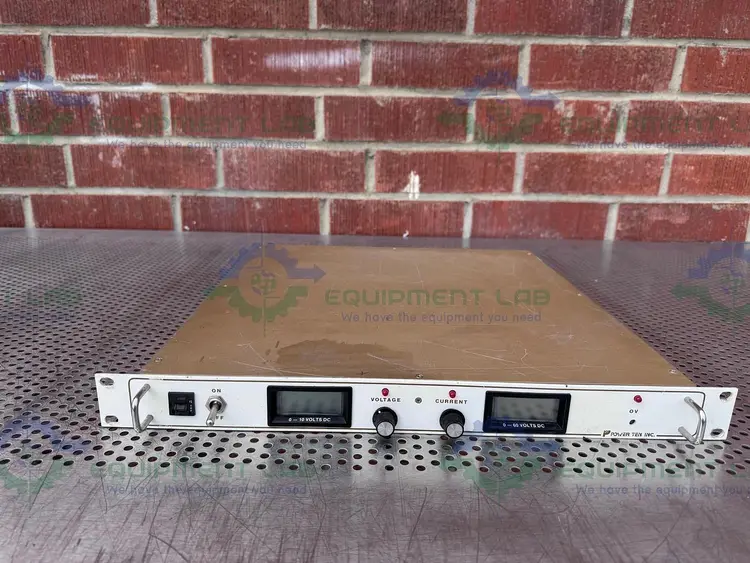 Used POWER TEN 3300D-1060 DC POWER SUPPLY 115 VAC, 60 HZ Power Supplies | Equipment Lab #486706